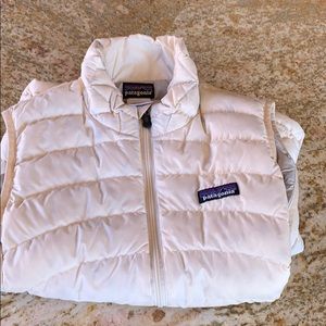 Cream Patagonia vest